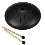 Melody tongue drum 6 c maj do majeur black
