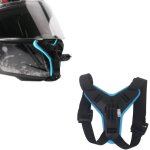 Mentonnire pour casque de moto - design antidrapant et rsistant aux chocs - pour gopro hero 4 5 6 ...
