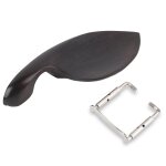 Mentonnière de violon en bois dâ¿ebène avec support standard pour accessoire dâ¿instrument de musique ... Mentonnière de violon en bois dâ¿ebène avec support standard pour accessoire dâ¿instrument de musique ...