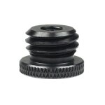 Métal - 1 / 4 ''femelle à 5 / 8 pouces adaptateur de filetage mâle vis pour niveau laser télémètre trépied ... Métal - 1 / 4 ''femelle à 5 / 8 pouces adaptateur de filetage mâle vis pour niveau laser télémètre trépied ...