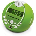 Metronic 477017 gulli radio - réveil enfant mp3 usb projection 180 - vert Metronic 477017 gulli radio - réveil enfant mp3 usb projection 180 - vert