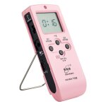 Métronome electronique - rechargeable pour piano, guitare, violon - em - 988a (rose) rose Métronome electronique - rechargeable pour piano, guitare, violon - em - 988a (rose) rose