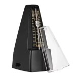 Le mtronome mcanique de prcision standard convient au piano, a la guitare, au violon, a la basse et ...