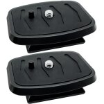 Mevronisshop - lot de 2 adaptateurs pour tr�pied de 35 mm � d�gagement rapide tr�pied d'appareil photo ...