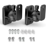 Mevronisshop - lot de 2 supports de montage muraux universels pour haut - parleur, kit de haut - parleurs ...