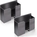 Mevronisshop - lot de 2 supports muraux pour t�l�phone portable avec adh�sif 3m, support mural pour chargeur, ...