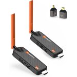 Mevronisshop - 2026 transmetteur hdmi sans fil et r�cepteurs jusqu'� 6 tv, 5g plug & play visualisation ...
