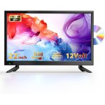Mevronisshop - 22 pouces petit t�l�viseur lecteur dvd int�gr�, 1080p mini tv tuner dvb - t2 int�gr�, ...