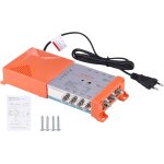 Mevronisshop - amplificateur de distribution 8 voies pour signaux tv et radio terrestres - syst�me matv ...