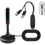 Mevronisshop - antenne tv int�rieur puissante, antenne tv d'int�rieur hdtv avec amplificateur de signal, ...