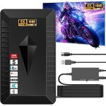 Mevronisshop - antenne tv int�rieur puissante tnt, 650km antenne tnt int�rieure puissante avec amplificateur ...