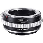 Mevronisshop - bague d�adaptation compatible avec utiliser objectifs compatibile con nikon f(g) sur appareils ...