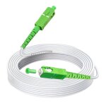 Mevronisshop - c�ble fibre optique orange sfr bouygues - sc / apc vers sc / apc - rallonge jarretiere ...