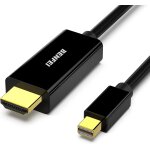 Mevronisshop - c�ble mini displayport vers hdmi, c�ble mini dp vers hdmi 1, 8 m�tre (compatible thunderbolt) ...