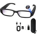 Mevronisshop - cam�ra cach�e � lunettes, cam�ra d'action � lunettes hd 1080p, cam�ra cach�e espion � ...