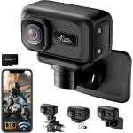 Mevronisshop - camera moto, wifi 2k & grand angle 120 camera sport, verrouillage en cas de collision ...