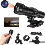 Mevronisshop - camera sport, 1080p hd & 120 grand angle camera moto, 5 modes d'�clairage cam�ras embarqu�es ...