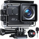 Mevronisshop - cam�ra sport ga100 4k 30fps, cam�scope wifi de 20 mp, cam�ra etanche sous - marine 40 ...