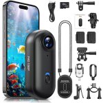 Mevronisshop - cam�ra sport grand angle 120, 360 action camera, etanche 30m, pov mains libres, wi - fi, ...