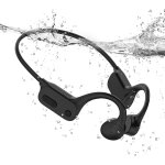 Mevronisshop - casque de natation etanche ipx8 � conduction osseuse, casque sous - marin avec lecteur ...