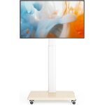 Mevronisshop - chariot tv mobile universel pour t�l�viseurs de 27 � 65 pouces, support pivotant, hauteur ...