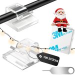 Mevronisshop - clips cable 50pcs transparent, clip support attache serre accroche cable adhesif fixation ...