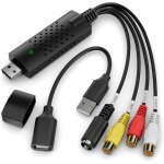 Mevronisshop - convertisseur vhs vers num�rique, audio rca vers usb - carte de capture vid�o usb 2. 0 ...