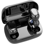 Mevronisshop - couteurs bluetooth intra - auriculaires sport sans fil l21 bluetooth 5. 0 st�r�o r�duction ...