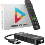Mevronisshop - deko tv mini decodeur tnt hd pour tv - boitier tnt dvb - t2 hevc - stick hdmi usb - main ...