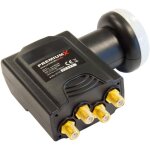 Mevronisshop - premiumx deluxe quad lnb - convertisseur de signal pour 4 utilisateurs avec r�ception ...