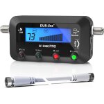 Mevronisshop - dur - line sf 2460 pro - pointeur satellite - appareil de mesure pr�cis pour orienter ...