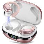 Mevronisshop - ecouteurs bluetooth sans fil, casque bluetooth 5. 3, 60 heures avec affichage led, appel ...