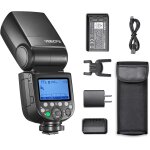 Mevronisshop - godox v860iii - c flash e - ttl ii 1 / 8000s 2. 4g gn60 hss flash d'appareil photo speedlite ...