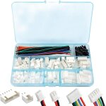Mevronisshop - kit connecteurs jst xh 2. 54 mm, adaptateur jst m�le femelle avec c�bles pr� - crimp�s, ...