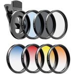 Mevronisshop - kit de filtres color�s d�grad�s cpl et nd32 pour appareils photo nikon canon gopro iphone ...