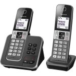 Mevronisshop - kx - tgd322frg dect t�l�phone num�rique sans fil r�pondeur num�rique, base et 2 combin�s, ...