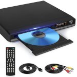 Mevronisshop - lecteur dvd hd avec port hdmi, lecteurs dvd r�gion gratuits pour smart tv, c�ble de sortie ...