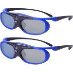 Mevronisshop - lunettes 3d, lunettes 3d actives � obturation dlp link rechargeables pour projecteur 3d ...