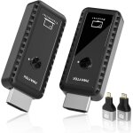 Mevronisshop - metteur et r�cepteur hdmi sans fil avec d�codeur 4k, sortie 1080p, port�e de 50 m, double ...