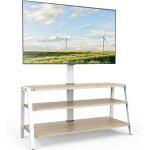 Mevronisshop - meuble tv avec support en bois pour ecran tv de 37 � 70 pouces et meuble support tv 6 ...