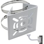 Mevronisshop - montage cam�ra surveillance installer support - verticale tige fixation adaptateur en ...