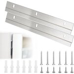 Mevronisshop - rail fixation miroir lourd z support de montage crochet fixation cadre lourd supports ...