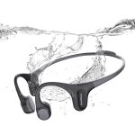 Mevronisshop - run plus ¿ ecouteurs � conduction osseuse natation, casques etanches ip68 avec mp3 int�gr� ...