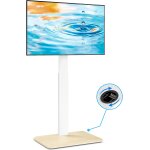 Mevronisshop - support tv roulettes avec roulettes cach�es, support tv sur pied et r�glable en hauteur ...