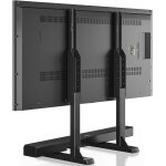 Mevronisshop - support tv de table avec pieds de tv r�glables en hauteur, base de support tv avec gestion ...