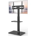 Mevronisshop - support tv universel au sol avec support pivotant � 70 degr�s, hauteur r�glable � 9 niveaux ...