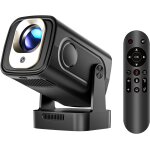 Mevronisshop - videoprojecteur 4k, 1080p mini projecteur video android wifi 6 bt 5. 4, mise au point ...
