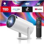 Mevronisshop - vid�oprojecteur 4k mini projecteur portable android 11 avec bt 5. 0 et wifi 6, projecteur ...