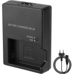 Mh - 24 chargeur pour en - el14 en - el14a, chargeur rapide compatible avec nikon d3100 d3200 d3300 d3400 ... Mh - 24 chargeur pour en - el14 en - el14a, chargeur rapide compatible avec nikon d3100 d3200 d3300 d3400 ...