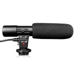 Mic - 01 microphone noir accessoires studio enregistrement son numrique reflex appareil photo dv stro ...